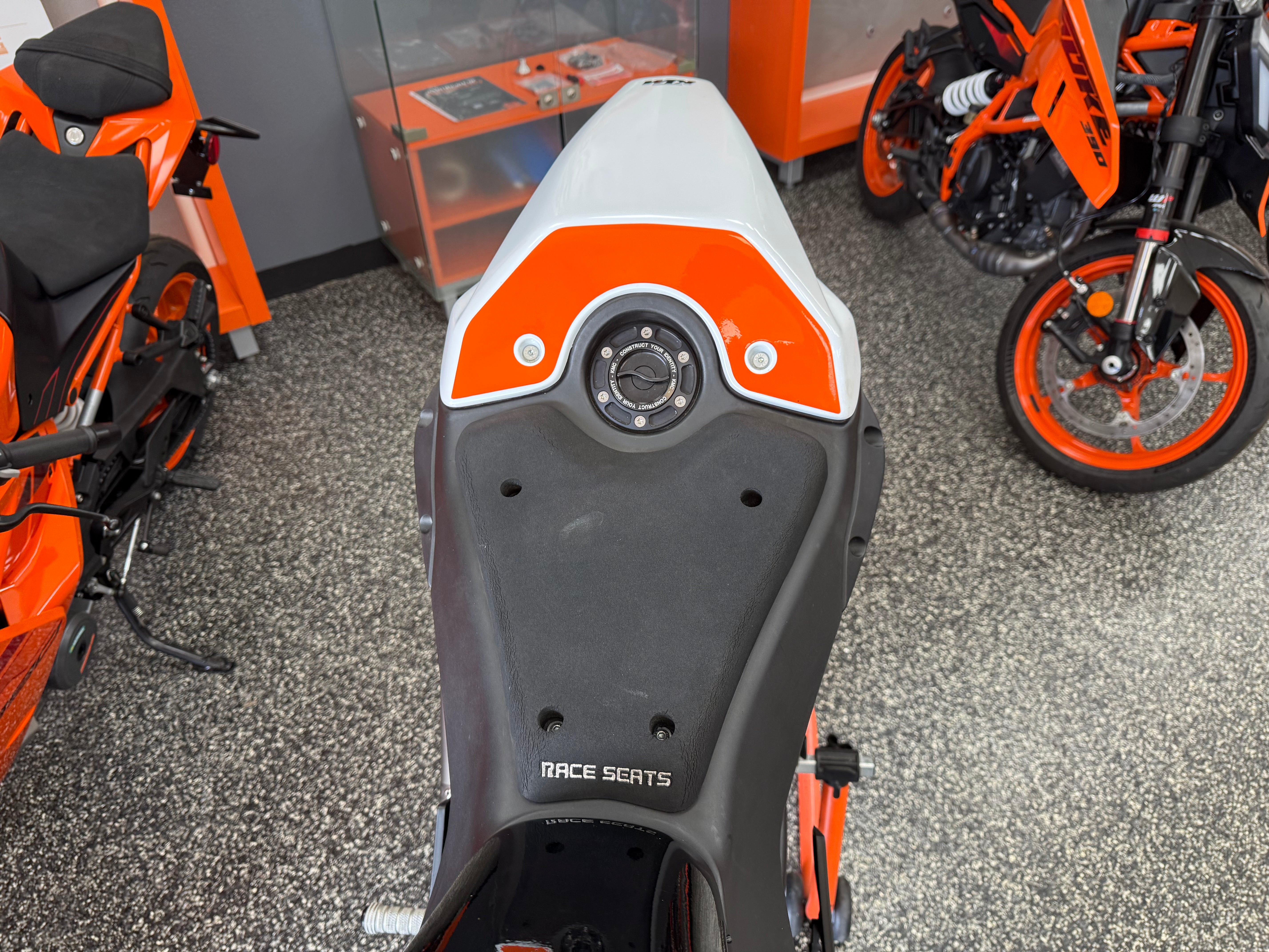 2024 KTM RC 8C on track