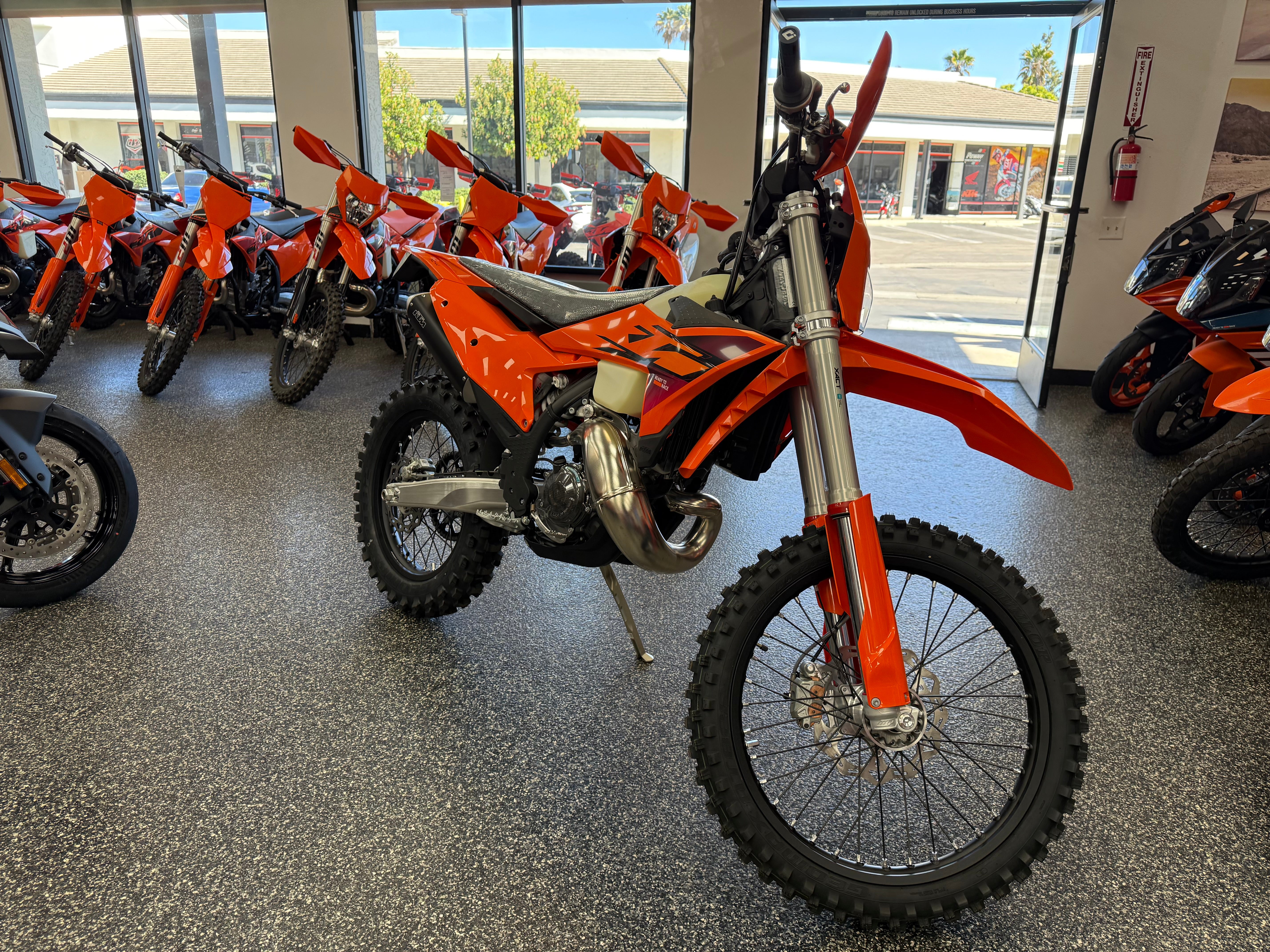 KTM 150 XC-W action