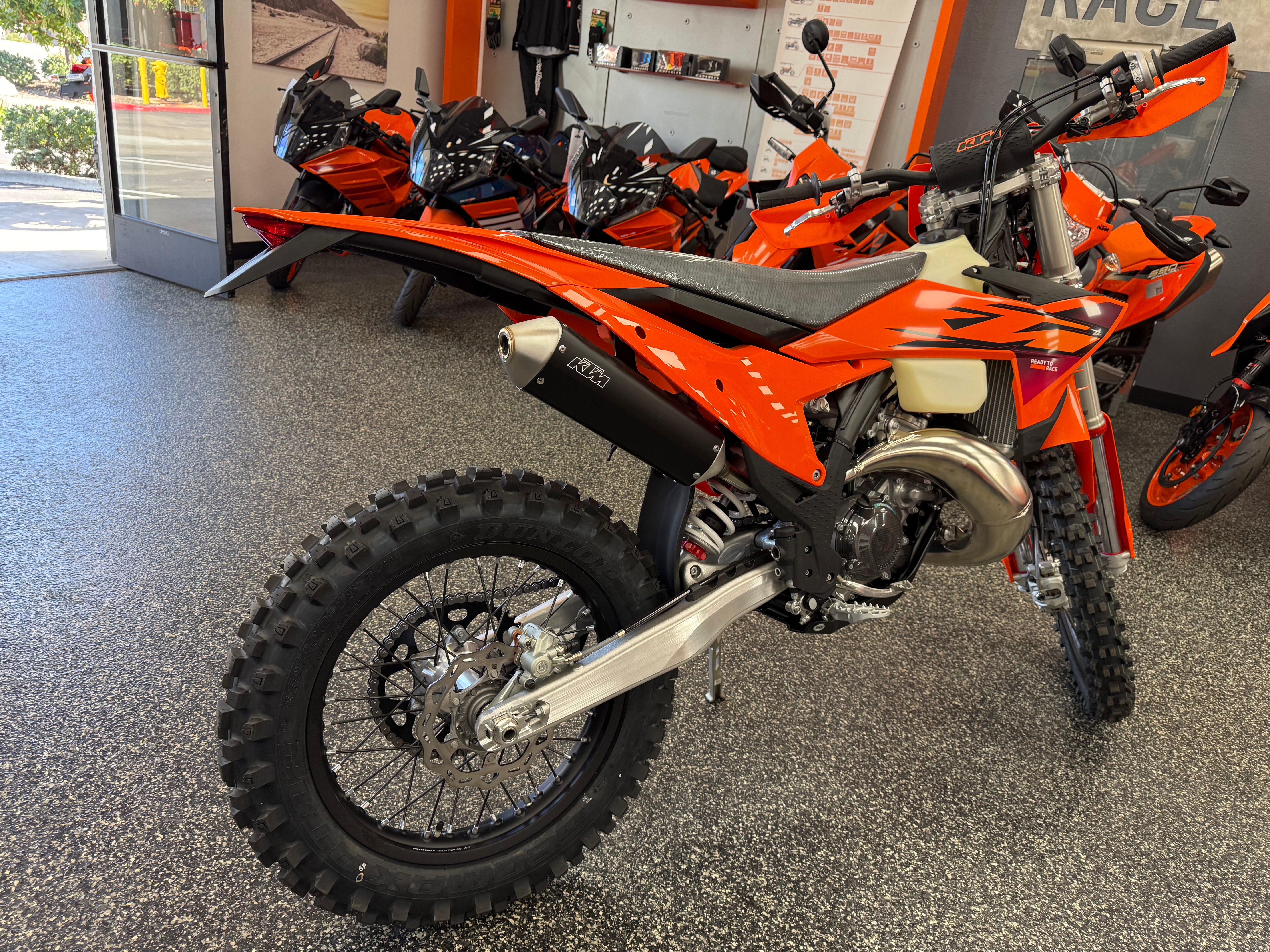 KTM 150 XC-W trail