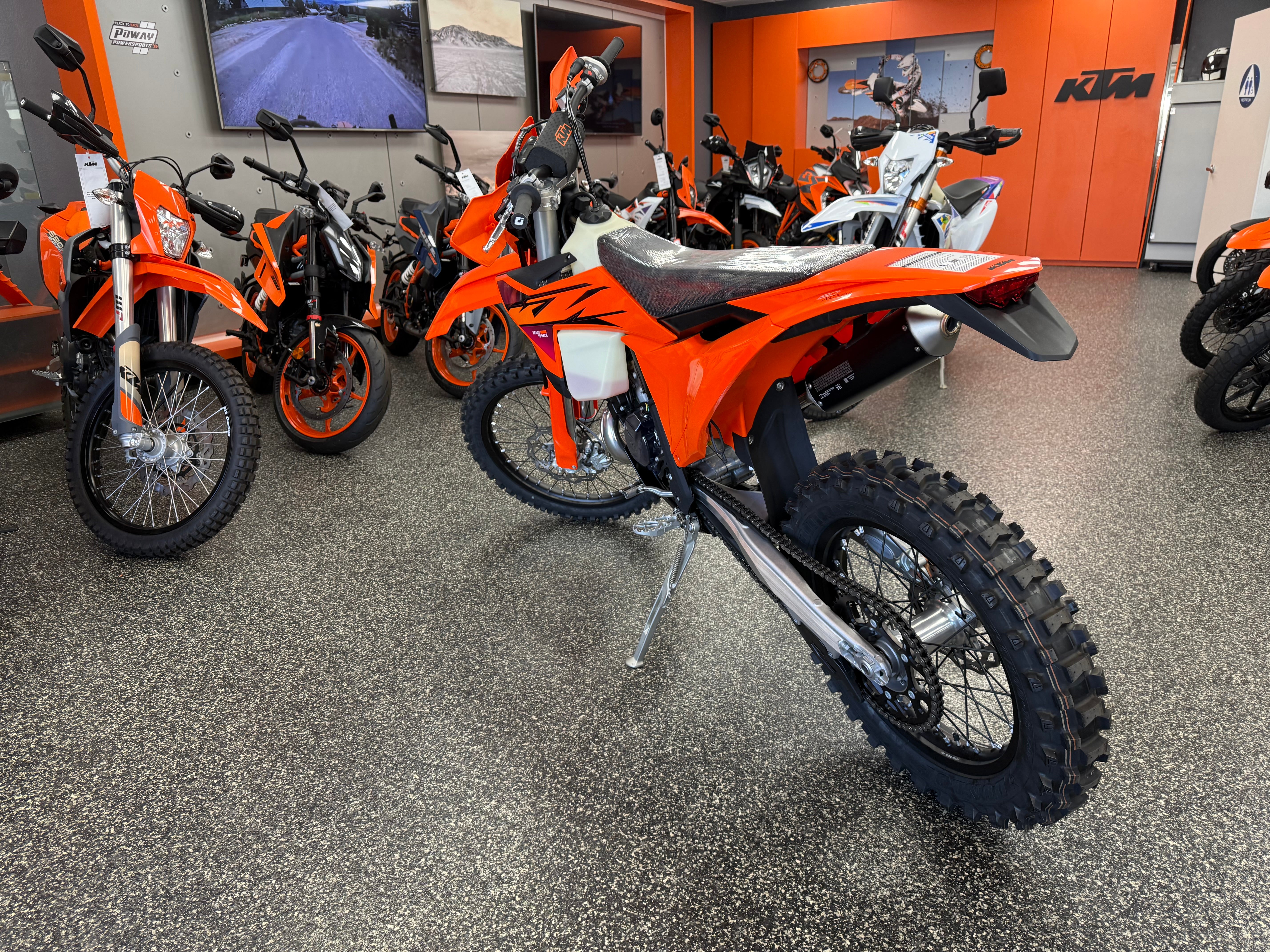 2026 KTM 150 XC-W side view