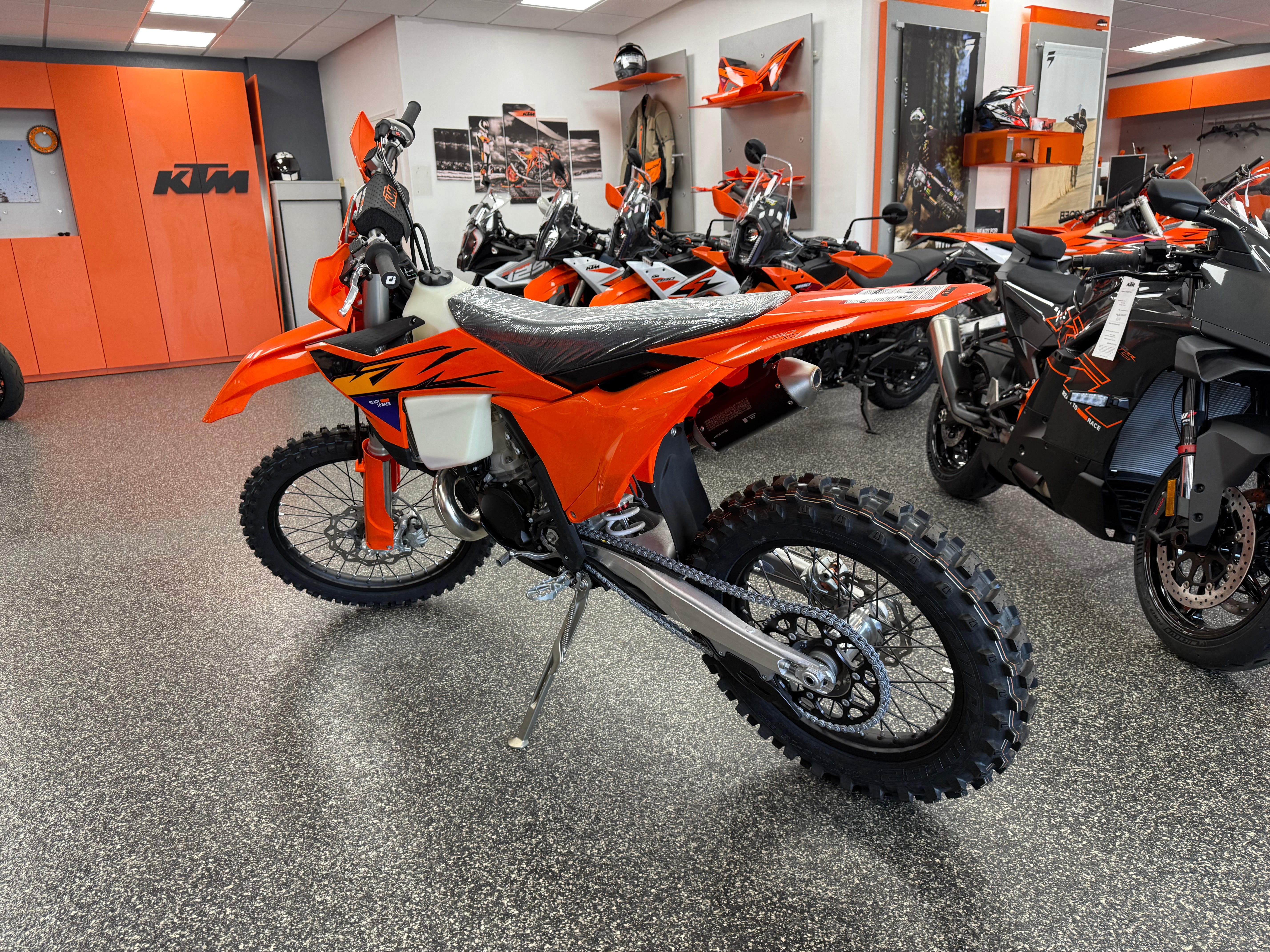 2026 KTM 250 XC side view