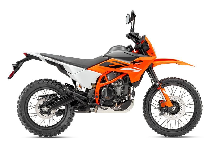 2026 KTM 390 ENDURO R side view