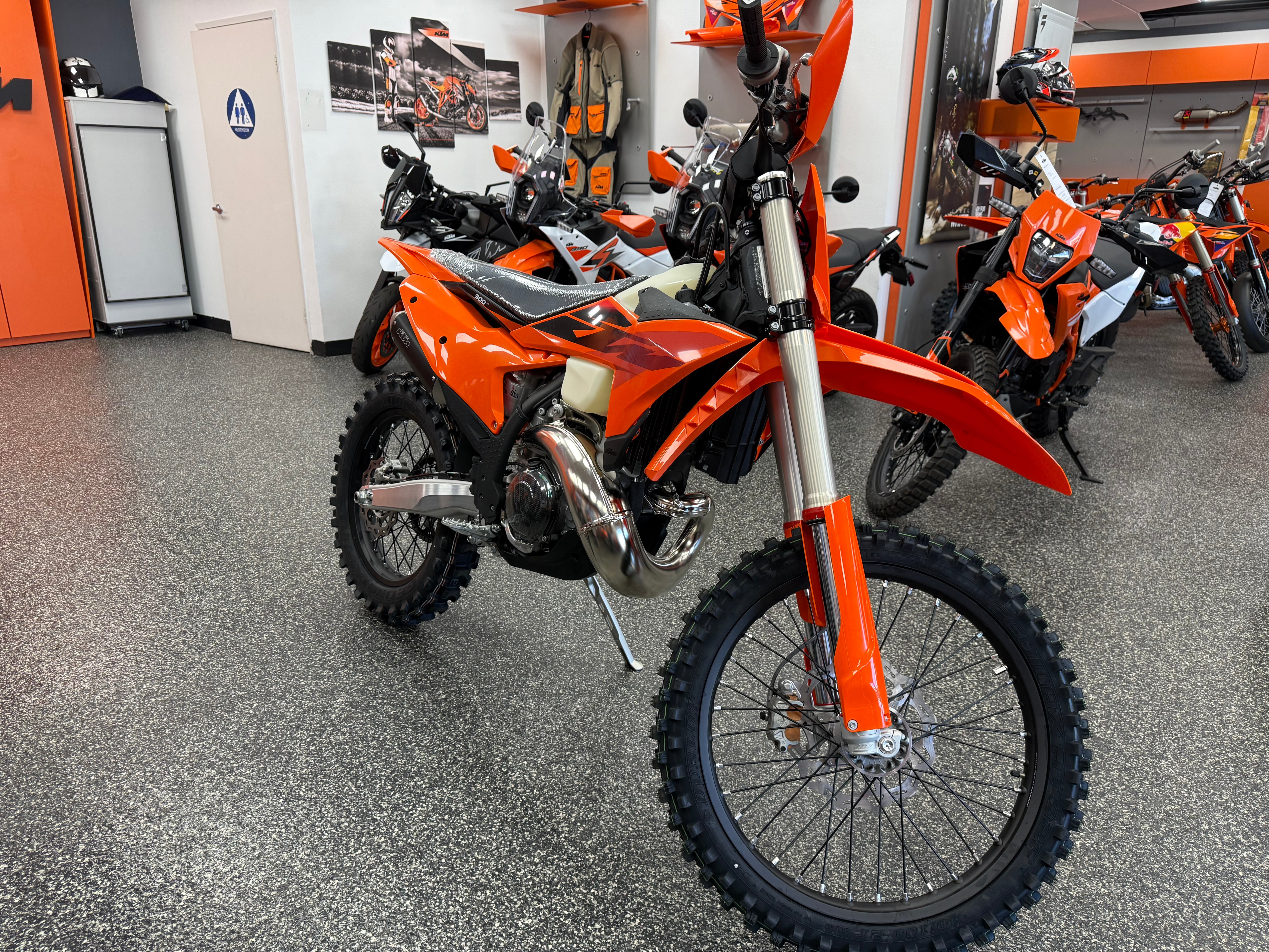 2027 KTM 300 XC action